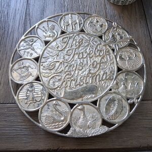 International Silver 12 Days Of Christmas Tivet